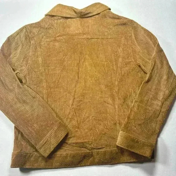 Naked & Famous Seesucker Corduroy Brown Jacket - XS - Picture 3 of 10